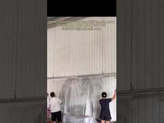 Ρολόι: Βιτρίνα βαρέως τύπου με αλυσίδες αλουμινίου σε οριζόντια ή κάθετα πάνελ 10mm*22mm