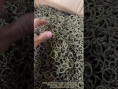 Δείτε γιατί να επιλέξετε Δαχτυλίδι Χάλκινης Αλυσίδας Διχτυωτές Κουρτίνες Εσωτερική κουρτίνα 10mm