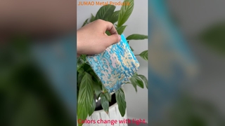 Πολύχρωμες μεταλλικές σήτες παραθύρων Διακοσμητικό συρμάτινο πλέγμα ντεγκραντέ Χρώμα Fade Color