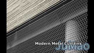 Μεταλλικές κουρτίνες μοντέρνας σχεδίασης