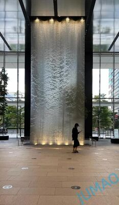 Ευέλικτη κουρτίνα πλέγματος νερού ελαφριά κατασκευή για χώρο