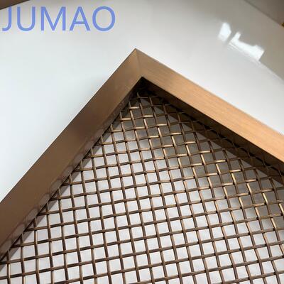 Πάνελ από διακοσμητικό πλέγμα αλουμινίου με μοναδικά σχέδια για προσόψεις κτιρίων