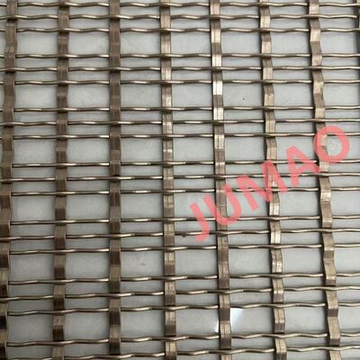 Flexible Stainless Steel Architectural Mesh for Facades Ceilings Interior Walls Exterior Cladding and Decorative Screens