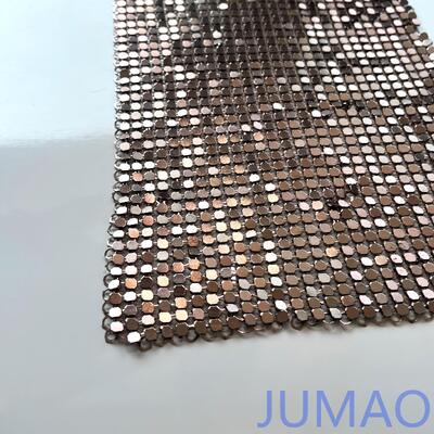 Ανθεκτικές στη διάβρωση γυαλιστερές μεταλλικές κουρτίνες για νυφικά και καφετέριες