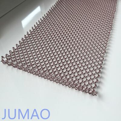 Διχτυωτή κουρτίνα από ανοξείδωτο ατσάλι για τοποθέτηση στην οροφή, ιδανική για φόντο και επαγγελματικούς χώρους